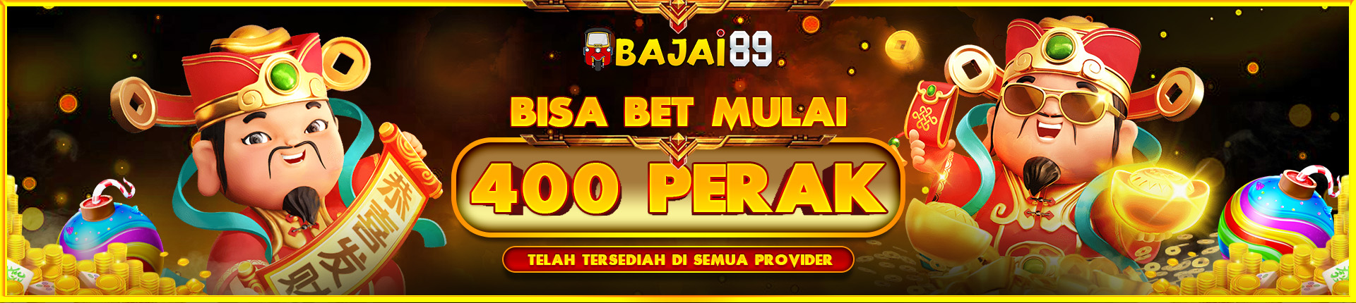 BAJAI89: Main Slot Mulai 400 Perak, Semua Provider Bisa!